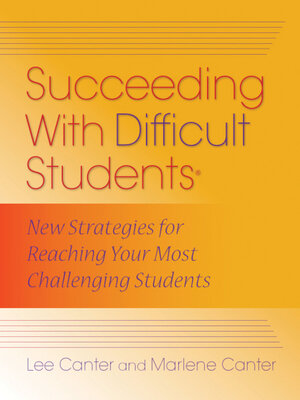cover image of Succeeding With Difficult Students